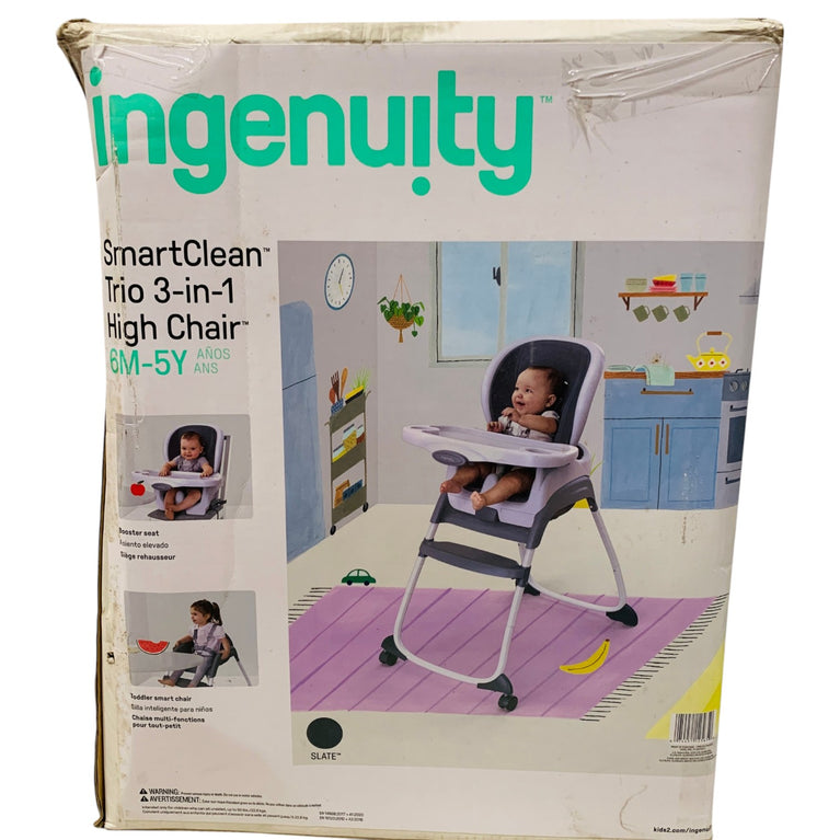 Ingenuity-SmartClean-Trio-3-in-1-High-Chair---Slate-2-3