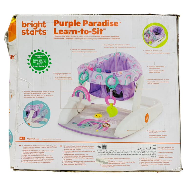 Bright-Starts-Giggle-Station-2-In-1-Sit-Up-Floor-Seat-Purple-Paradise-1-4