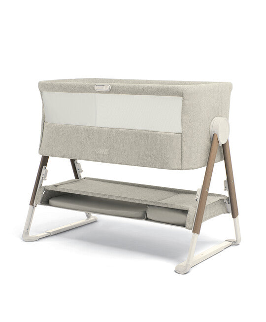 Mamas-&-Papas-Lua-Bedside-Crib-Beige-4-1