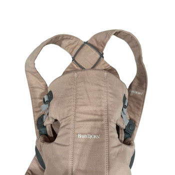 BabyBjörn Baby Carrier Mini Woven - Dusty Pink