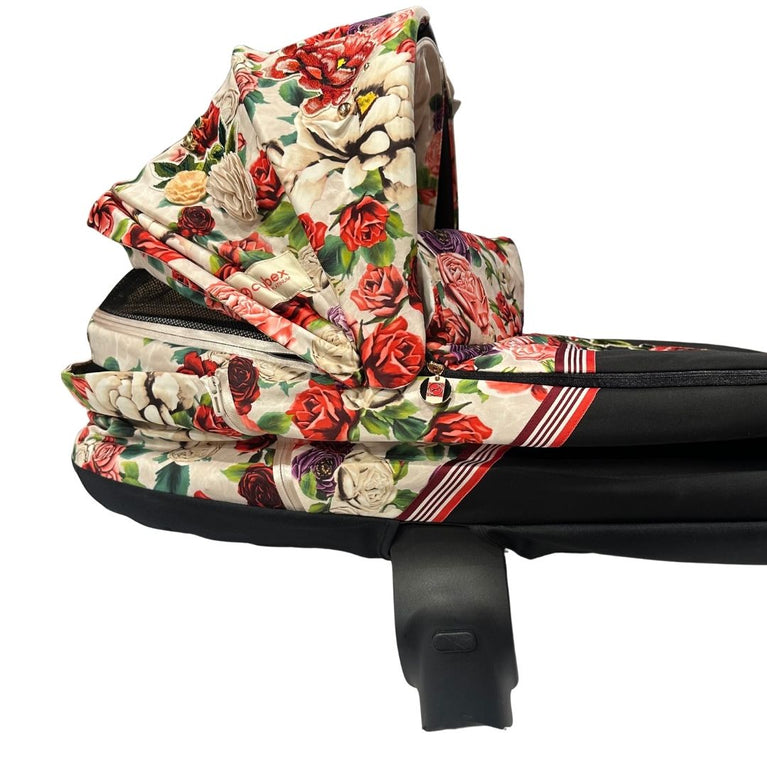 Cybex Platinum Priam Lux Carry Cot - Spring Blossom Light