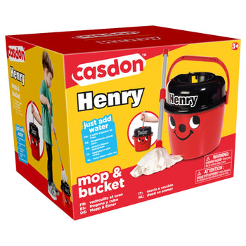 Casdon-Henry-Mop-&-Bucket---Red-1-1