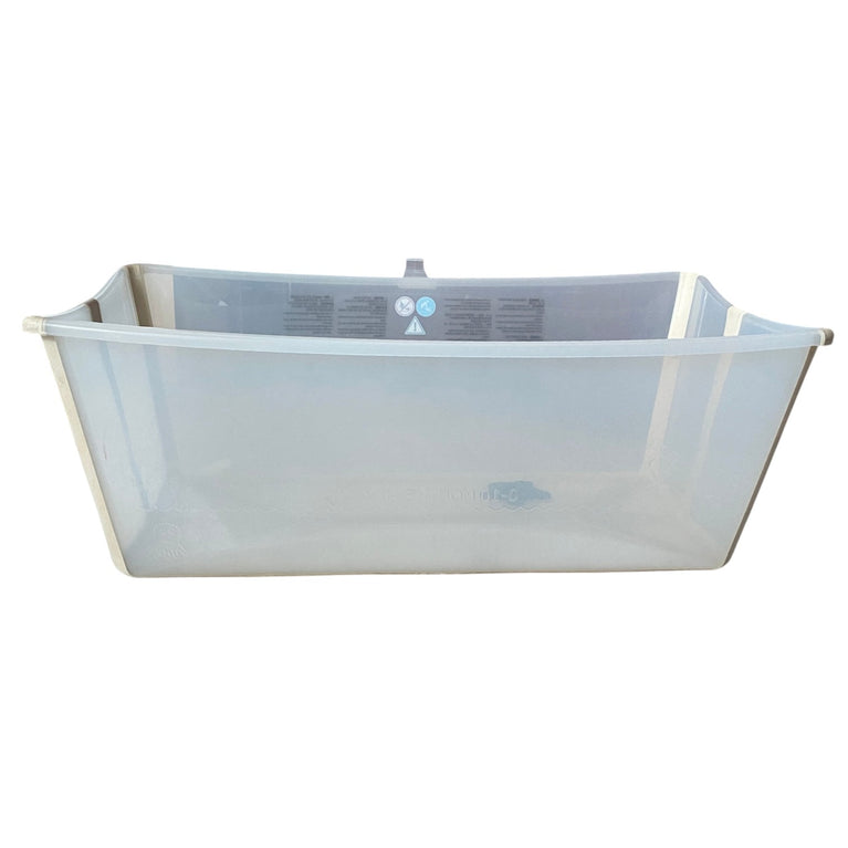 Stokke-Flexi-Bath-Tub-With-Newborn-Support-&-Stand-Set-White/Grey--2-5
