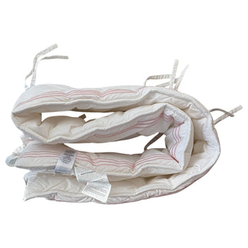 Pottery-Barn-Kids-Baby-Crib-Bumper-White-with-Pink-Border-1-2