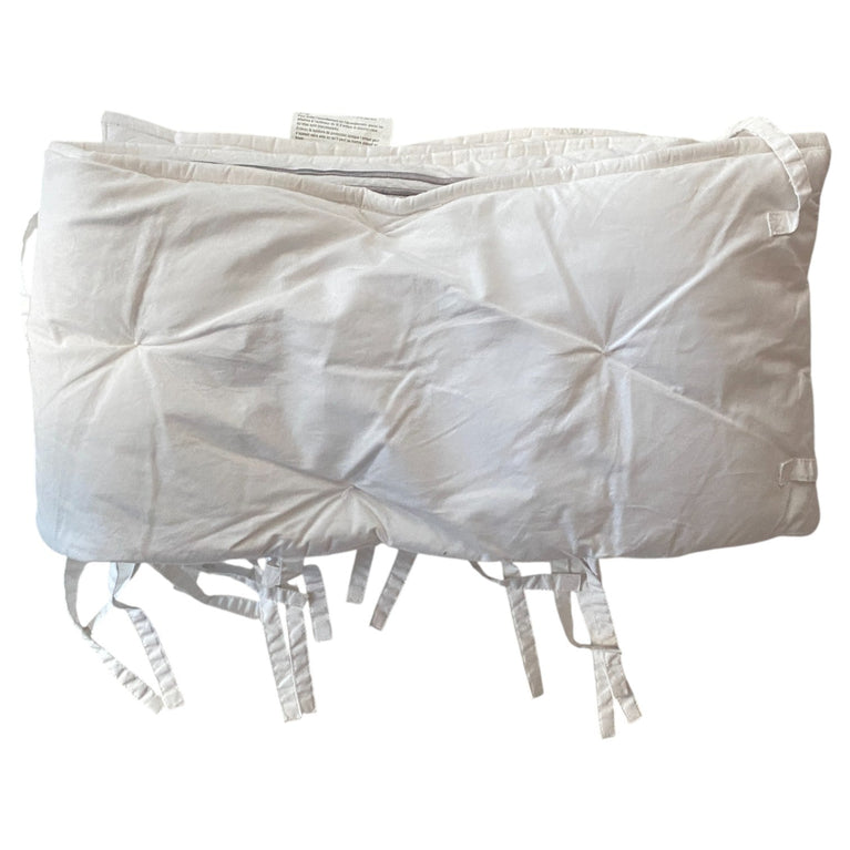 Pottery-Barn-Kids-Baby-Crib-Bumper-White-with-Gray-Border-1-2