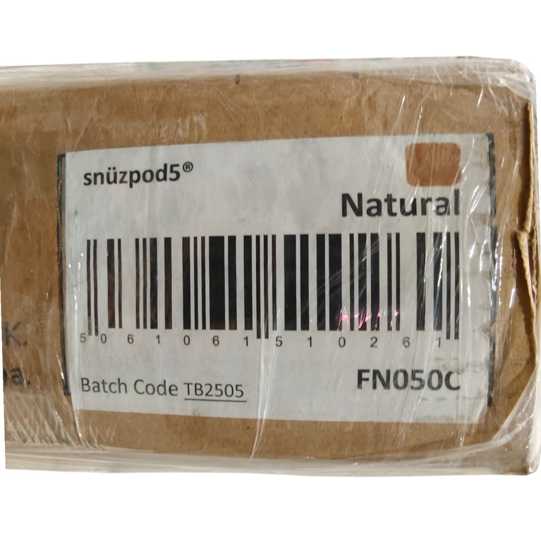 SnuzPod 5 Bedside Crib - Natural