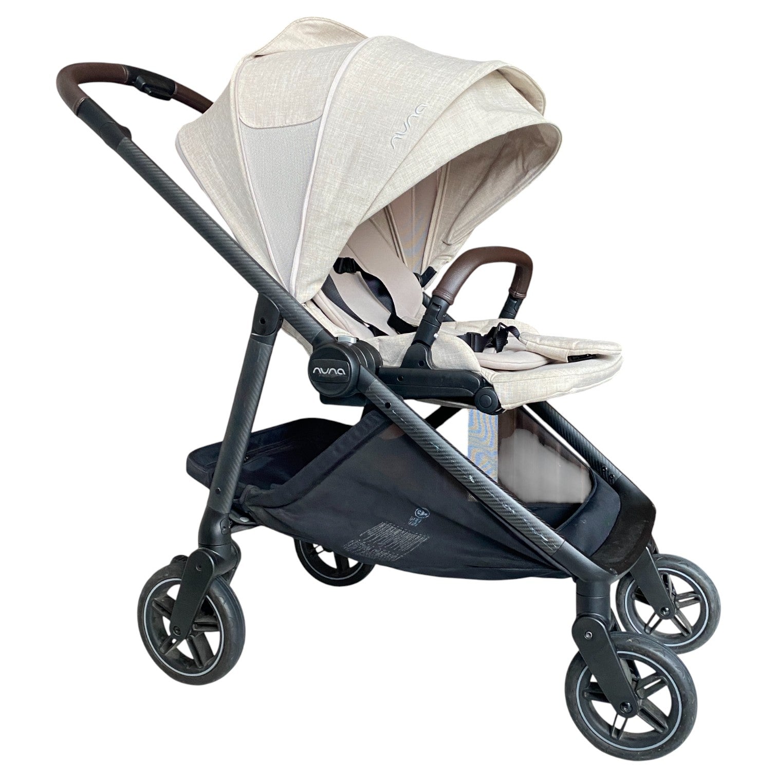 Nuna Swiv Stroller- Beige | Shop used Strollers in UAE