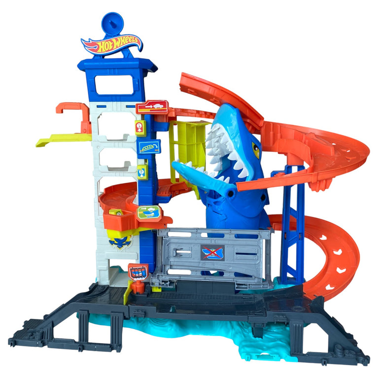 Hot Wheels Track Set - City Shark Escape