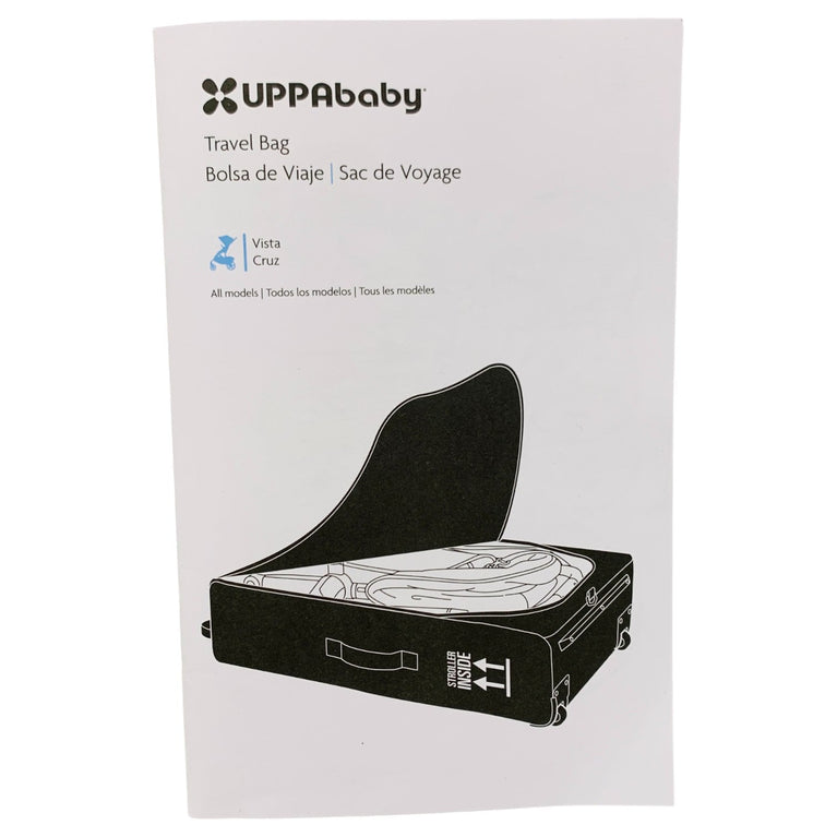 Uppababy-RumbleSeat/Bassinet-Travel-Bag-Black-1-4