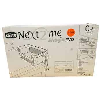 Chicco-Next2Me-Magic-Evo-Co-sleeping-Crib-Dark-Grey-1-2