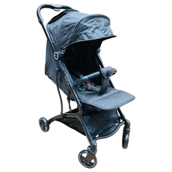 Miila-Travel-Stroller-and-Adapter-Black-1-1