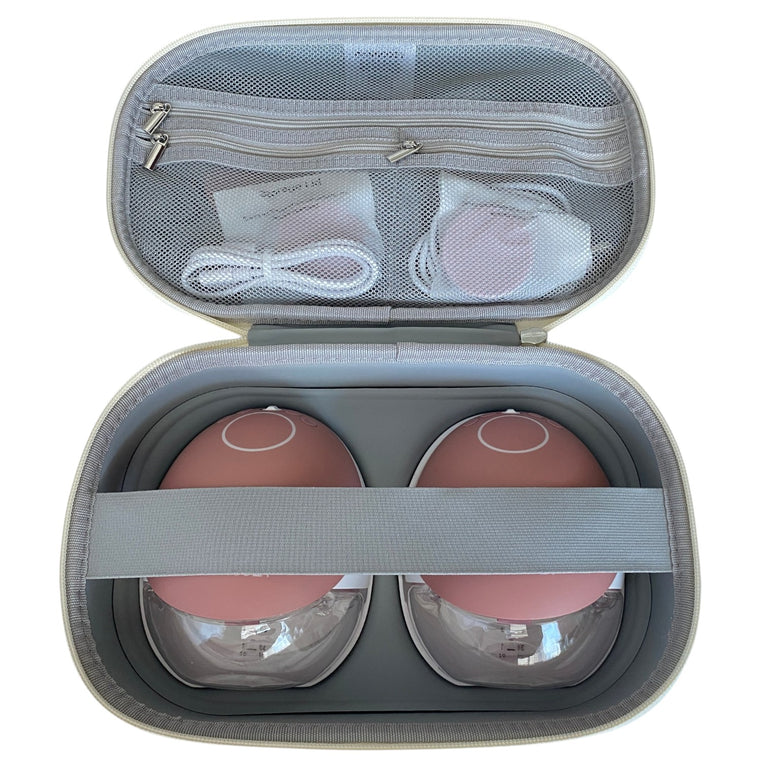 Momcozy-Mobile-Flow-Hands-Free-Breast-Pump-|-M9-White-1-2