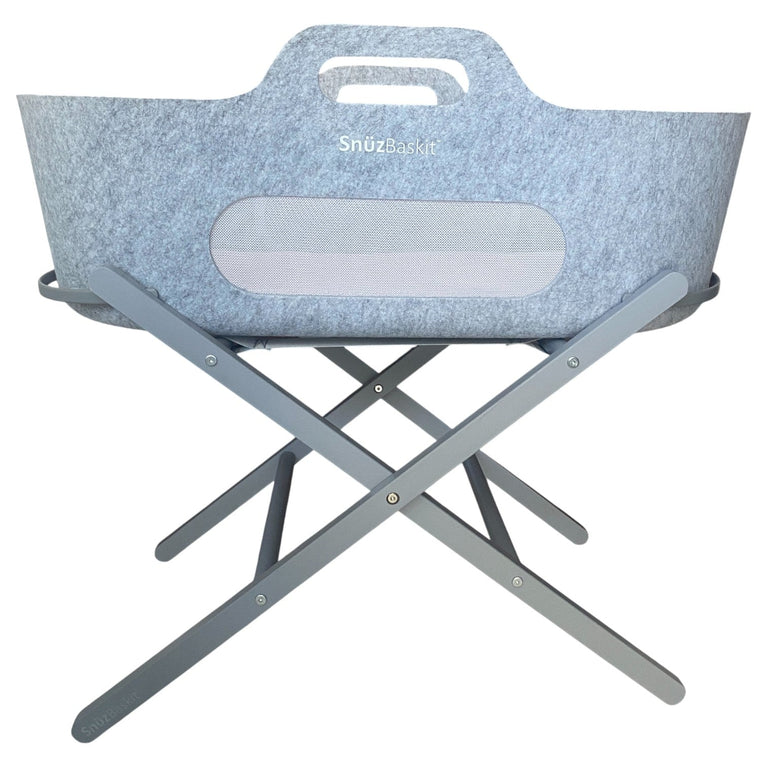 SnuzBaskit-Light-Grey-Moses-Basket-&-Dove-Grey-Stand-Set-1-2