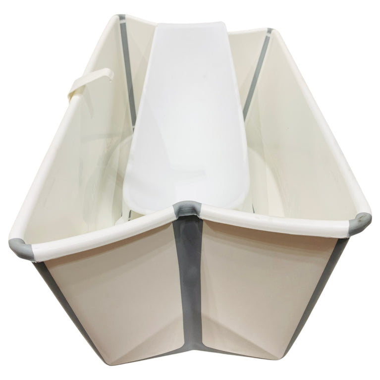 Stokke-Flexibath-Foldable-Bath-Tub-With-Newborn-Support-White-&-Grey-7-5