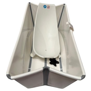 Stokke-Flexibath-Foldable-Bath-Tub-With-Newborn-Support-White-&-Grey-5-2