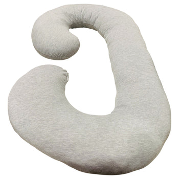 PharMeDoc-Pregnancy-Pillow-U-Shape-Pillow-Grey-2-1