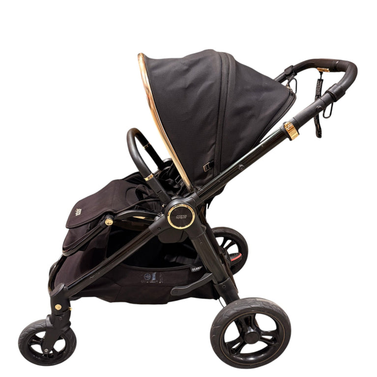 Mamas-&-Papas-Ocarro-Signature-Edition-Jewel-Pushchair-(Black-Diamond)-&-Carry-Cot-(Midnight-Blue)-1-5