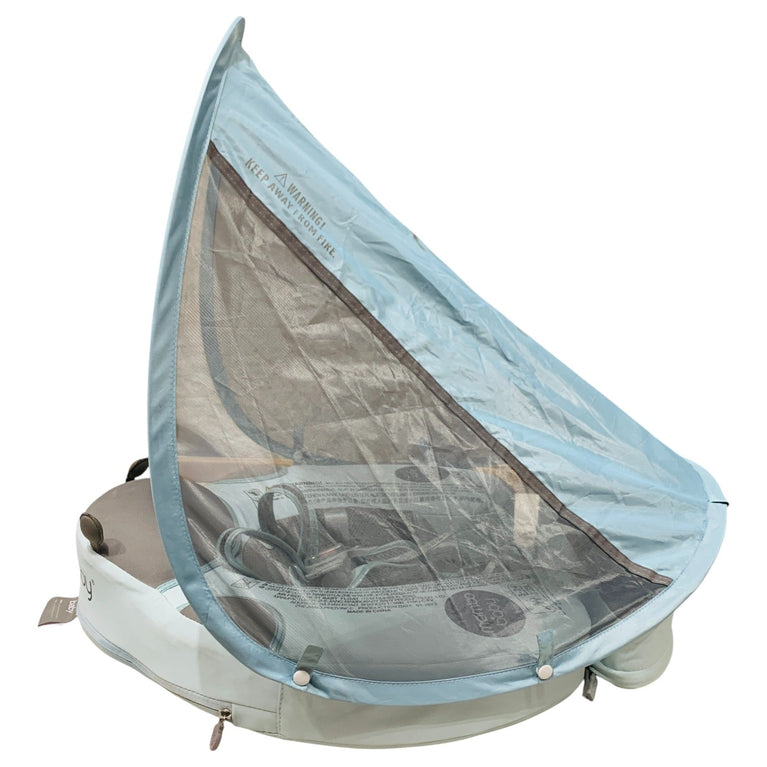 Mambobaby-Baby-Swim-Float-with-Canopy-Non-Inflatable-Infant-Pool-1-4