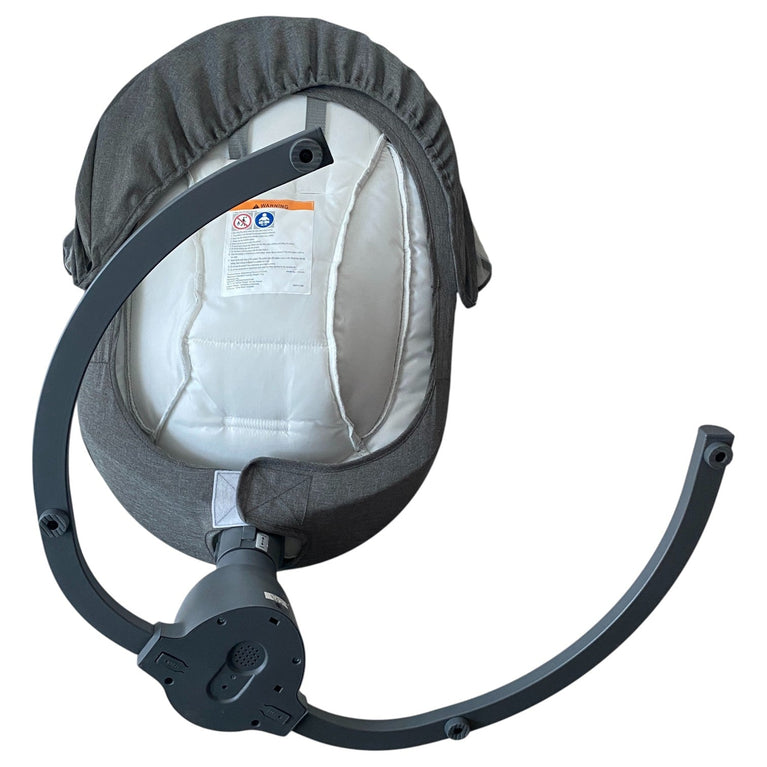 Baybee-Lullabies-Automatic-Electric-Baby-Swing-Grey-&-White-1-6