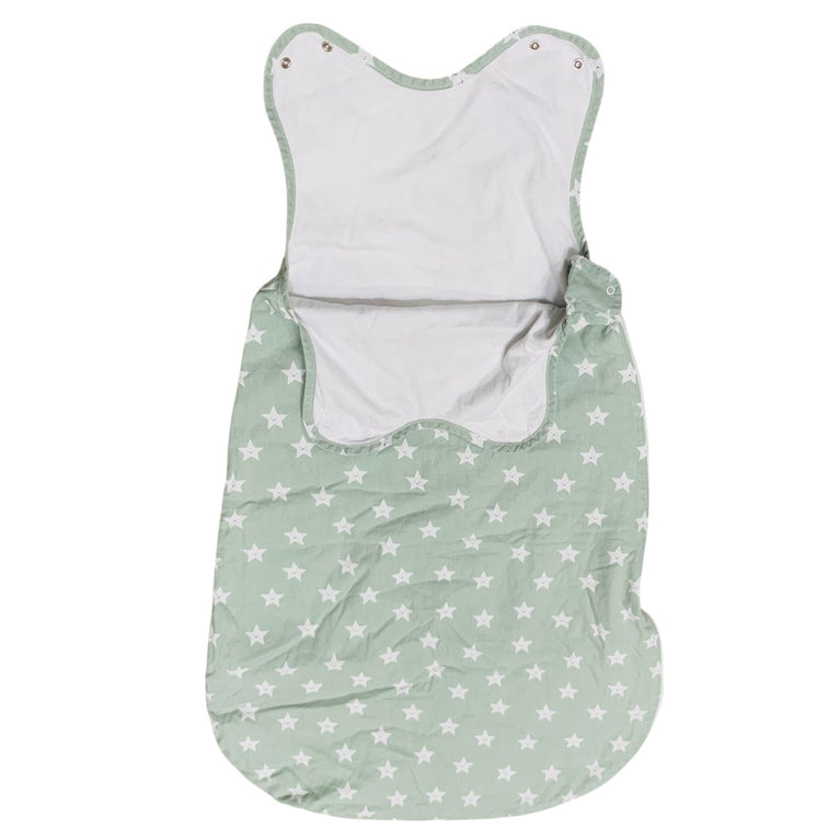 John-Lewis-Sleeping-bag-1-Tog-Green-with-White-Stars-1-5