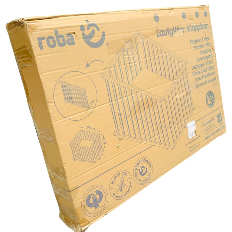 Roba-Wooden-Folding-Playpen-(Two-Tone)-1-12