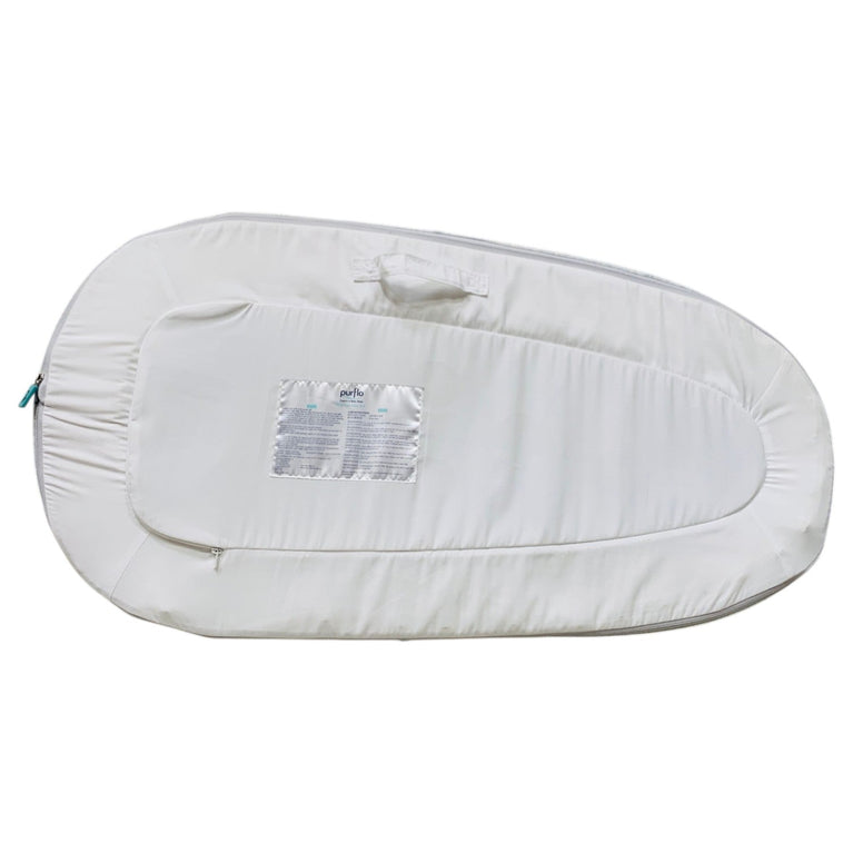 Purflo-Sleep-Tight-Breathable-Baby-Bed-Minimal-Grey-1-6