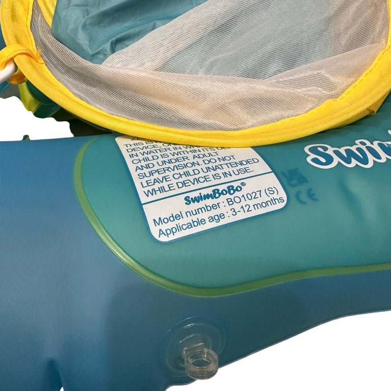 Swim-Bobo-Inflatable-Baby-Swim-Float-with-Sun-Canopy-Blue-(3-12-Months)-1-6