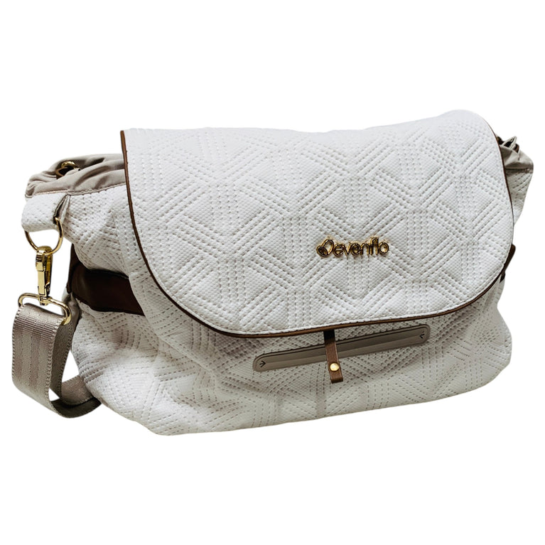 Evenflo-Diaper-Bag-White/Brown-1-4