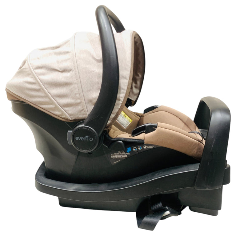 Evenflo-Pivot-Modular-Infant-Car-Seat-Desert-Tan-1-4