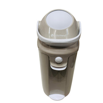 Baby-Trend-Diaper-Pail-Taupe-1-2