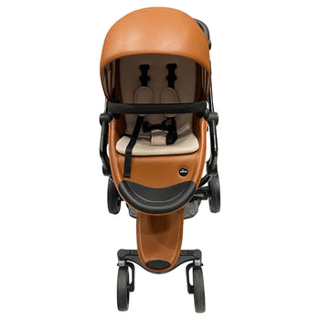 Mima-Xari-Max-2-in-1-Convertible-Stroller-+-Bassinet-Camel-/-Black-4-2