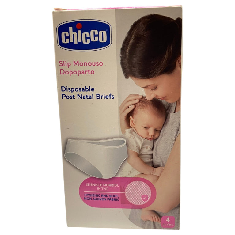 Chicco-Single-Use-Postpartum-Underwear-Elastic-Mesh-Pack-of-4-1-3
