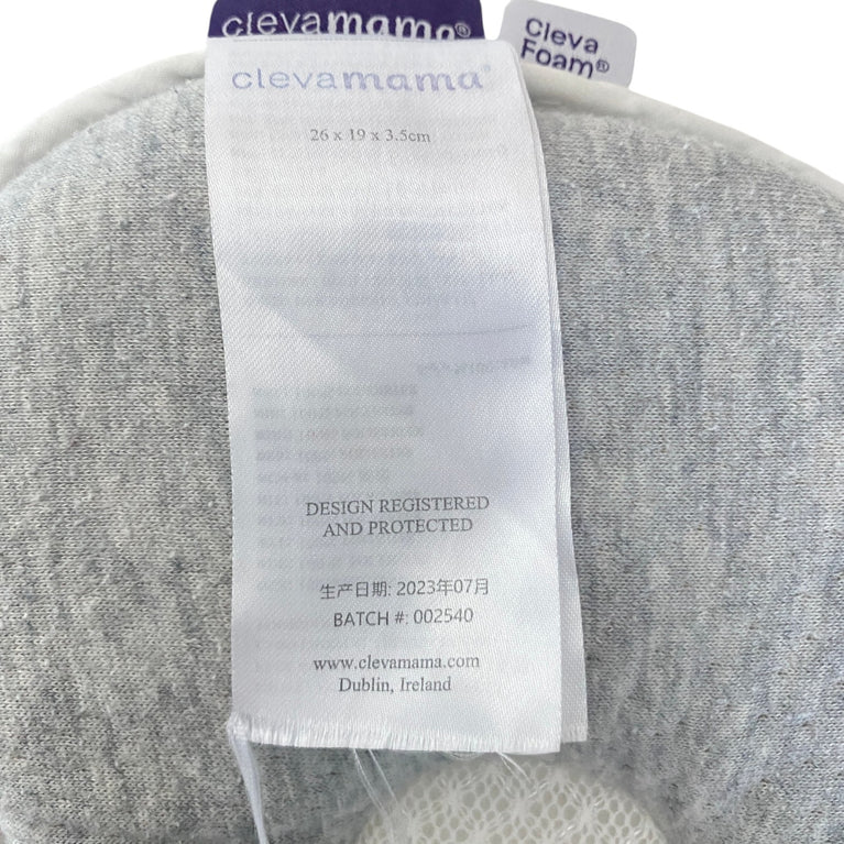 Clevamama-ClevaFoam-Head-Support-Infant-Pillow-White-1-4