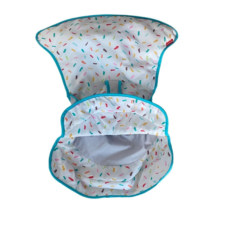 Fisher-Price-Portable-Baby-Chair-Sit-Me-Up-Floor-Seat-with-Snack-Tray-and-Toy-Bar-Rainbow-Sprinkles-1-5