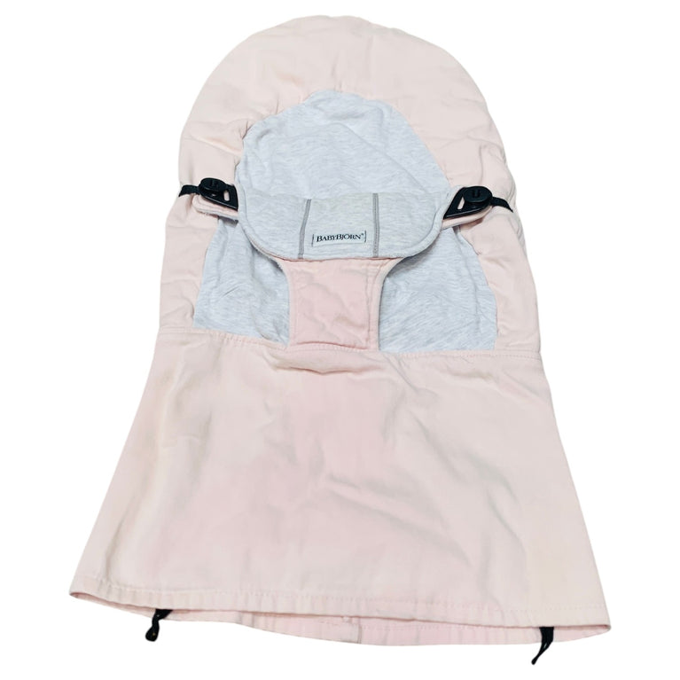 Babybjorn-Extra-Fabric-Seat-for-Bouncer-Pink/Grey-1-1