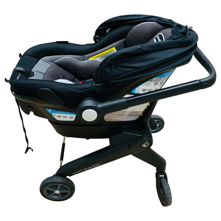 Evenflo-Shyft-Dualride-Infant-Car-Seat-And-Stroller-Beaufort-Black-2-4