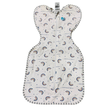 Love-To-Dream-Rainbow-Print-Swaddle-Up-Sleeping-Bag-Small-1.0-Tog-Newborn-2