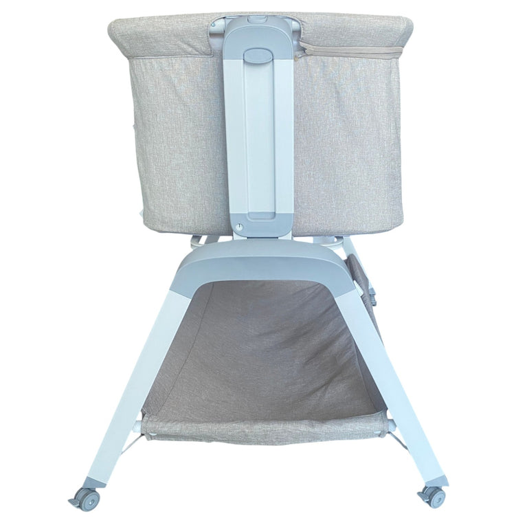 Giggles-Watson-Adjustable-Side-Bassinet-with-Glide-Function-Brown-1-5