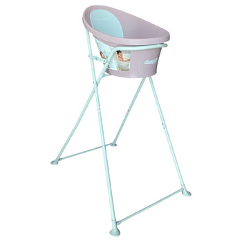 Shnuggle-Baby-Bath-&-Stand-Bundle-Taupe-2pc-Set-1-1