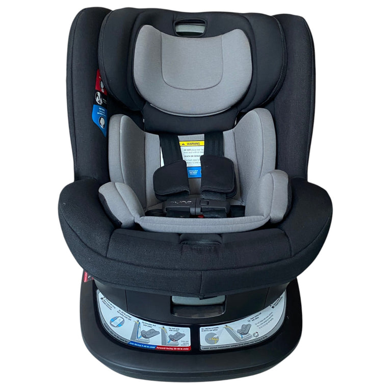 Nuna-Revv-Caviar-Solid-Baby-Convertible-Car-Seat-Black-1-2