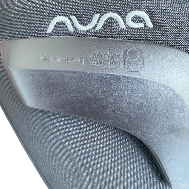 Nuna-Revv-Caviar-Solid-Baby-Convertible-Car-Seat-Black-1-8
