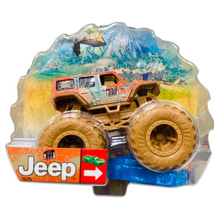 Hot-Wheels-Monster-Trucks-Jeep-75/75-Off-Road-Race-1-2