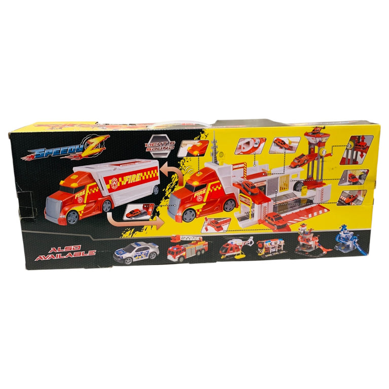 Teamsterz-Hamleys-Cars-Fire-Command-Truck-5-Pieces-Set-1-4