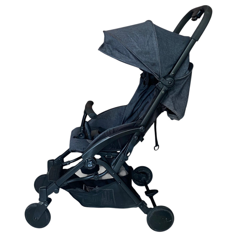 Giggles-Baby-Stroller-with-One-Hand-Fold-Feature-Heathered-Grey-1-4