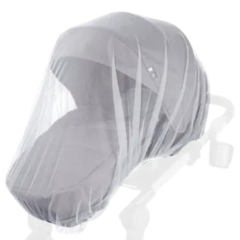 Moon Universal Stroller Mesh Mosquito Net- White