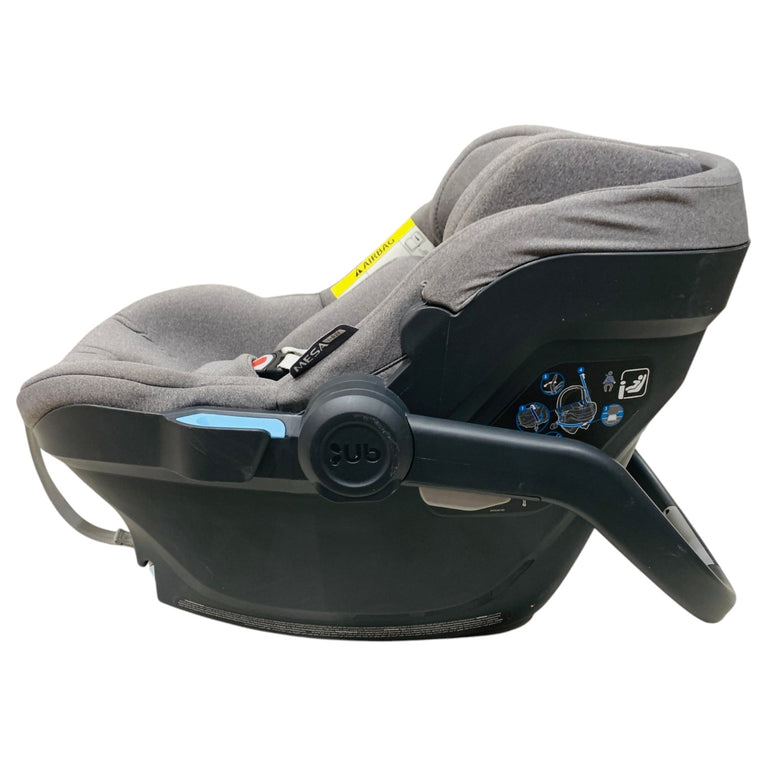 Uppababy-Mesa-i-Size-Infant-Car-Seat-Gregory-Blue-Melange-2-4