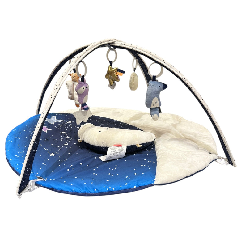 Skip-Hop-Tummy-Time-Mat-3-in-1-Activity-Baby-Play-Gym-Celestial-Dreams-Blue/White-1-2