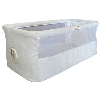 Mamas-&-Papas-Lua-Bedside-Crib-Beige-3-2
