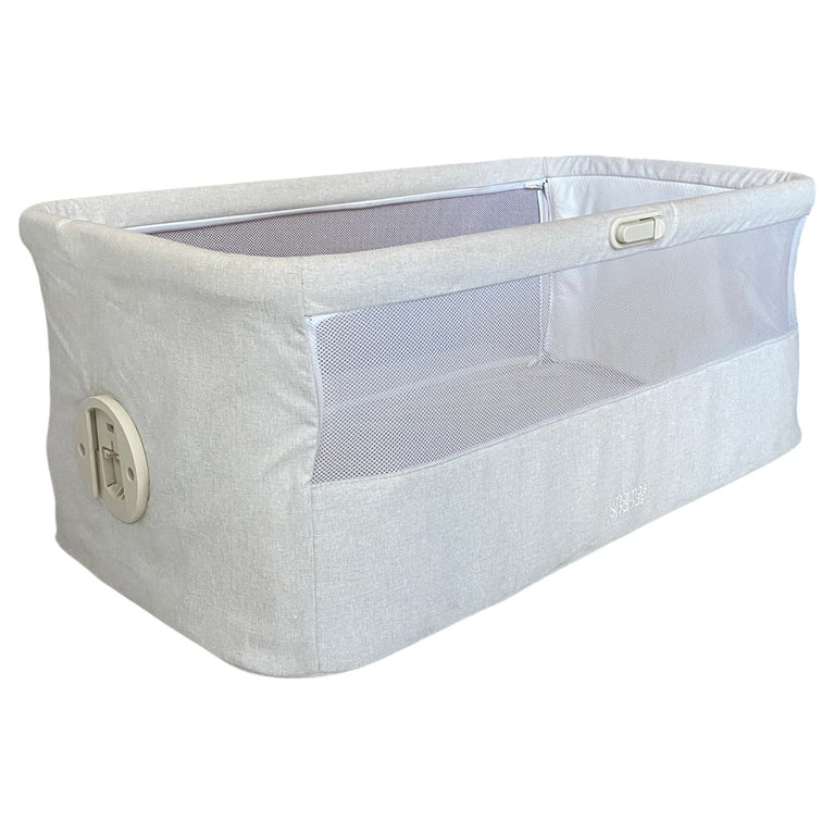 Mamas-&-Papas-Lua-Bedside-Crib-Beige-3-2