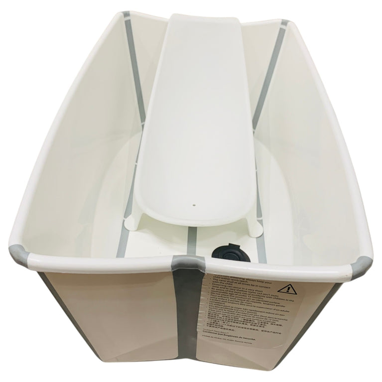 Stokke-Flexibath-Foldable-Bath-Tub-With-Newborn-Support-White-&-Grey-5-4